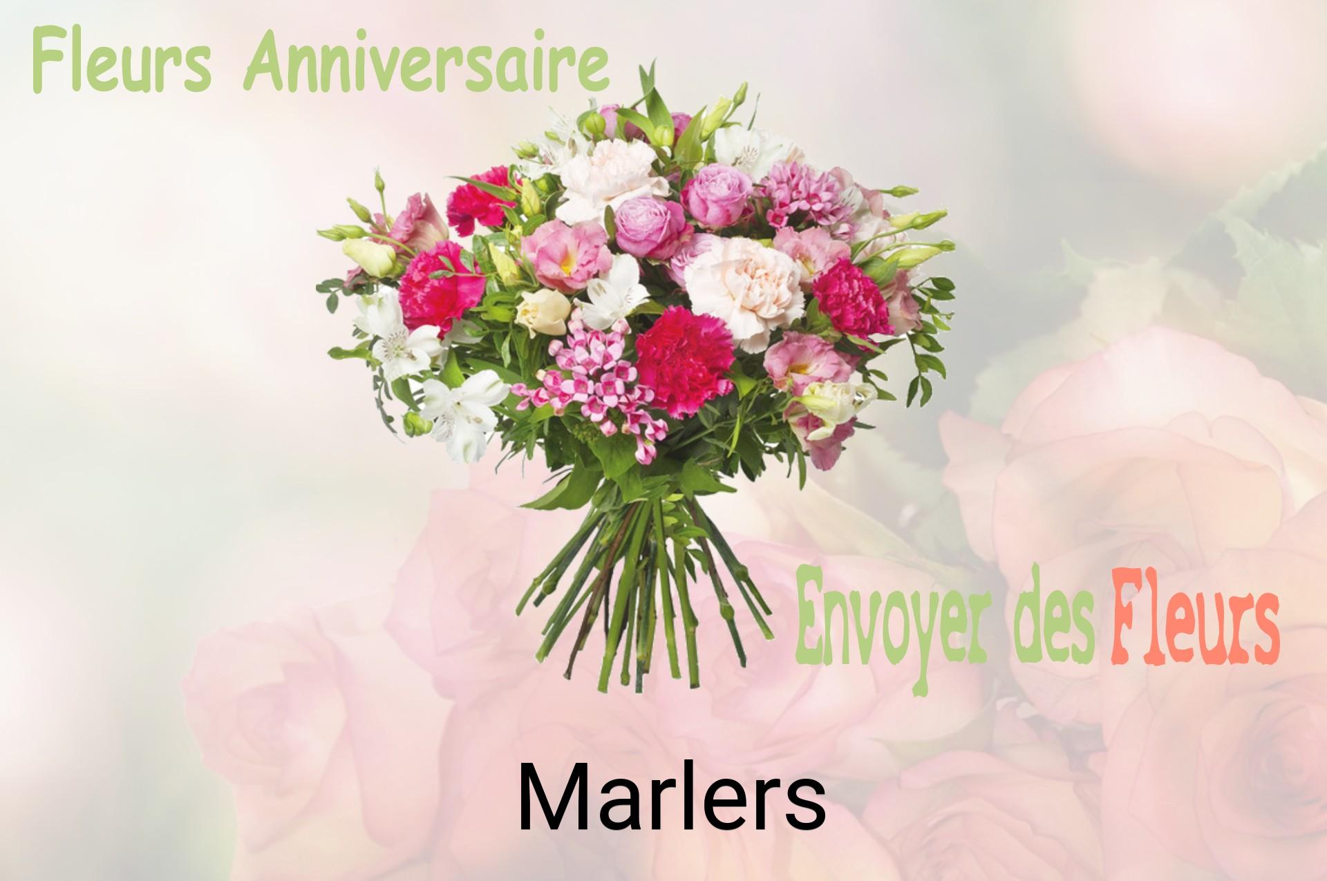 Bouquet de fleurs d’anniversaire livré à Marlers